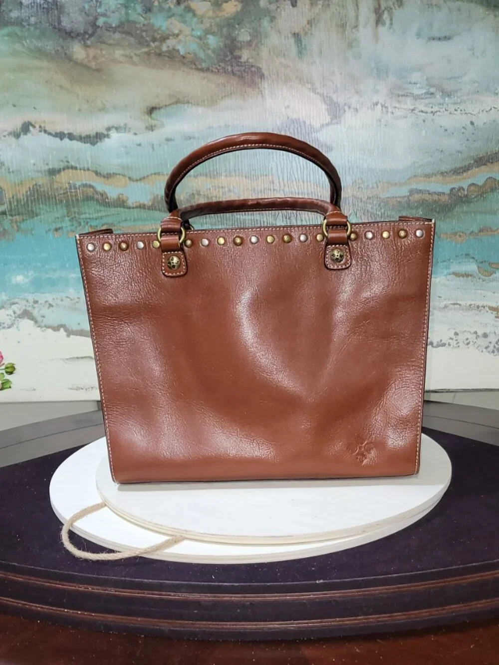 Patricia Nash Leather Zancona Tote - Heritage Collection [Item #HL04]
